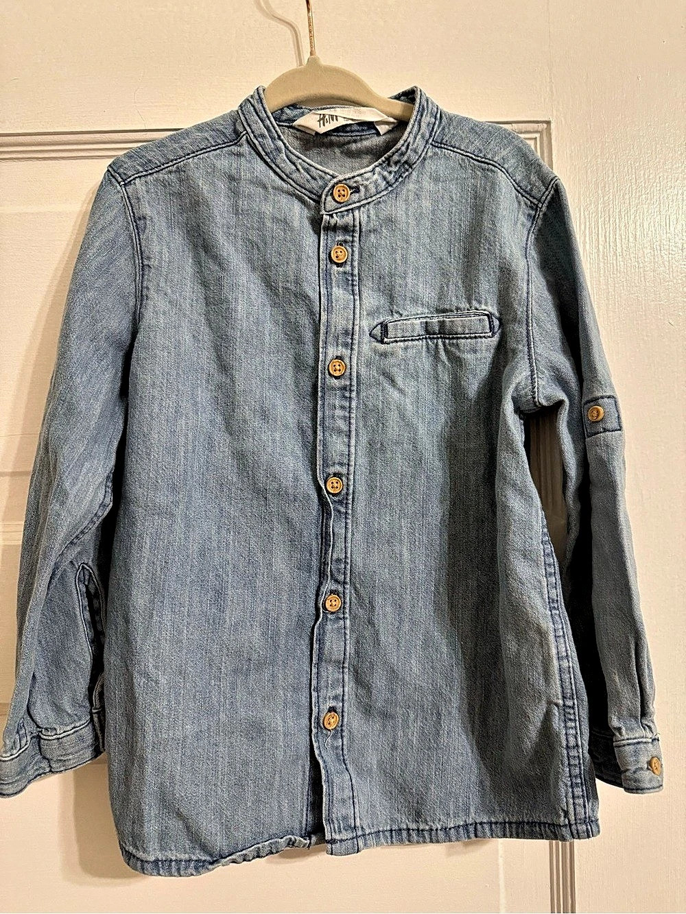 H&M Boys Long Sleeve Denim Shirt